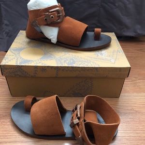 Free People Leather sandals size38/US7.5 NeverWorn